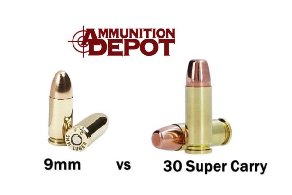 9mm vs 30 Super Carry, 30 Supe Carry vs 9mm