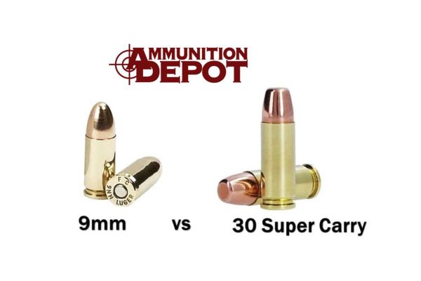 9mm vs 30 Super Carry Ammo