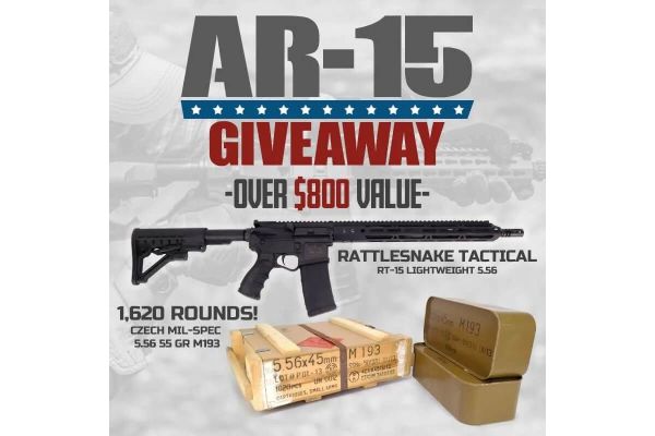 AR-15 Rifle Gun Giveaway