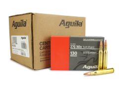 Aguila, 270 Win, soft point, ammunition, rifle ammo, hunting, target shooting, Aguila ammo, 270 Winchester, 270 Win ammo, ammo depot, ammunition depot