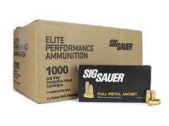 Sig Sauer Elite Performance, 40 S&W, fmj ammo, 40 cal ammo, ammo for sale, sig sauer ammo, 40 s&w fmj, ammo buy, ammo depot, Ammunition Depot