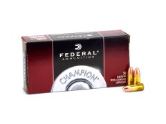 Federal Champion 9mm 115 Gr FMJ (Case)