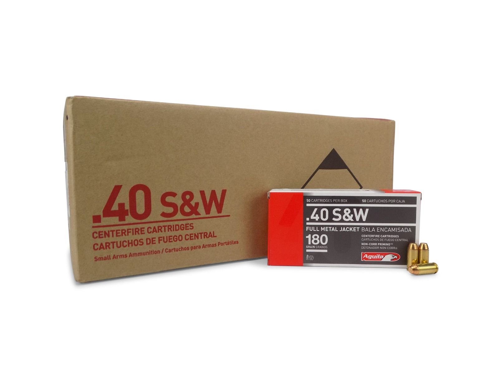 WIN USA RDY 40Sw 165Gr FMJ 50/500 RED40 - Pistol Ammunition at   : 1021576900