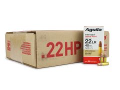 Aguila ammo, bulk 22 LR, Interceptor Hollow Point, bulk hollow point, bulk rimfire ammo, hunting ammo, Ammunition Depot