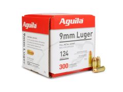 Aguila 9mm Full Metal Jacket 1E092108 Ammo 