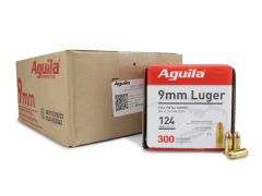 Aguila 9mm Full Metal Jacket 1E092108 Ammo Bulk