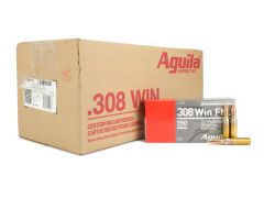 Aguila 308 Winchester 150 Gr Boat-Tail FMJ (Case)