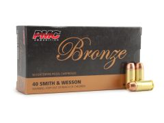 PMC Bronze 40 S&W 165 Grain FMJ