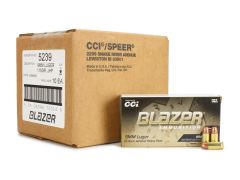 Blazer 9mm 115 Gr JHP (Case)