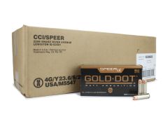 Speer Gold Dot .357 Mag 158 Grain HP Case 53960-CASE