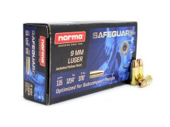 610540050 Norma Safeguard 9mm 115 Gr JHP