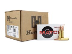 Hornady Match 308 Winchester 168 Gr Boat-Tail Hollow Point (Case)