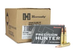 80994 Hornady Precision Hunter 308/7.62 178 Grain ELD-X (200 Round Case)