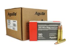 Aguila 300 Win Mag 180 Gr InterLock Sp Bulk