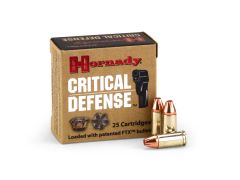 Hornady Critical Defense 9mm 115 Grain JHP