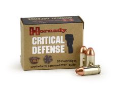 Hornady Critical Defense .45 ACP 185 Grain FTX (Case)