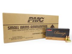 pmc, pmc bronze, 9g, 9mm, 9mm ammo, 9mm for sale, 9mm fmj, fmj for sale, pmc 9mm, Ammunition Depot