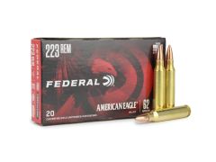 Federal American Eagle 223 Remington 62gr FMJ BT