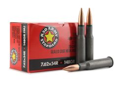 Red Army Standard 7.62x54R 148 Gr FMJ