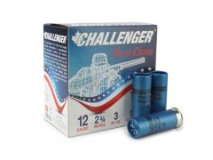 Challenger First Class, challenger munitions, 12 gauge, 8 shot, shotgun ammo, 12 gauge shotgun, target loads, target ammo, Ammunition Depot