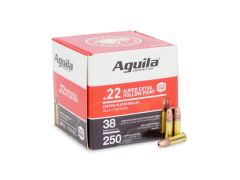 1B221103 Aguila Super Extra 22 LR 38 Grain HP