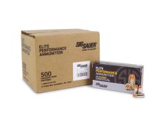 E9MMA1-50 Sig Sauer Elite V-Crown 50 Rounds 9mm 115 Grain JHP Ammo