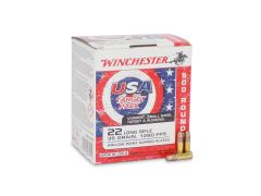 USA22LR500 Winchester USA 22 LR 36 Grain Copper Plated HP 