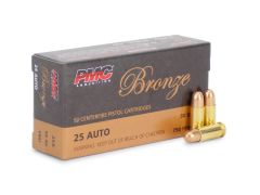 PMC25A PMC Bronze 25 Auto 50 Grain FMJ