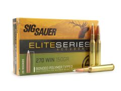 Sig Sauer, Elite Series, 270 Winchester, AccuBond, 270 win ammo, sig ammo, sig sauer ammo, Ammunition Depot