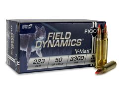 Fiocchi Field Dynamics 223 Remington 50 Grain V-Max FIO223HVA50 Ammo Buy