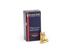 Fiocchi .22 LR 40 Grain High-Velocity Copper-Plated RN (Case)