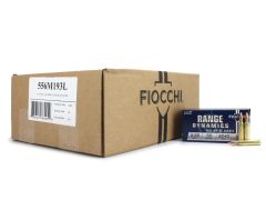 Fiocchi Range Dynamics 5.56 NATO 55 Gr FMJ (Case)