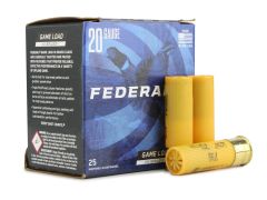 Federal Game-Shok 25 Rounds 20 Gauge 2.75" 1 oz 7.5 Shot Ammo