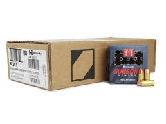 Hornady Subsonic 9mm 147 Gr XTP (Case)