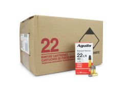 Aguila ammo, Super Extra, 22 LR, Lead Solid Point, 22 ammo, 22 cal, rimfire ammo, bulk rimfire, buk 22 lr, Ammunition Depot