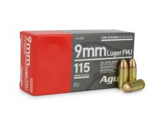 Aguila 9mm 115 Gr FMJ