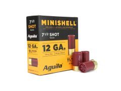 Aguila Minishell 12 Gauge for Sale, 12 Gauge Shotgun Shells, Buy Aguila Shotgun Ammo, Short Shotgun Shells, Best Prices on 12 Gauge Ammo, Small Gauge Shotgun Ammo, Aguila 7.5 Shot Review, Compact 12 Gauge Shells, Hunting Shotgun Ammunition, Shotgun Ammo O