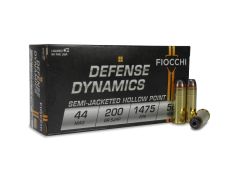 Fiocchi Defense Dynamics, 44 Magnum, hollow point, ammo for sale, 44 mag, ammo buy, Ammunition Depot