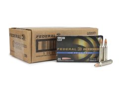 Federal LE Tactical 223 55 Gr Bonded SP Bulk Case