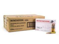 Winchester USA 7.62x51 NATO 147 Gr FMJ (Case)