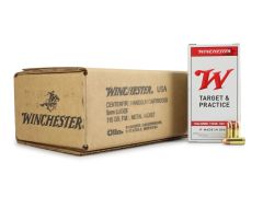 Winchester Target & Practice 9mm 115 Gr FMJ (Case)