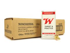 Winchester .380 ACP 95 Grain FMJ (Case)