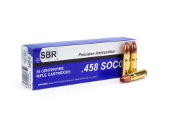 SBR .458 SOCOM 350 Grain Tracer-ERVT (Case)