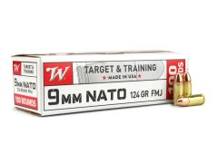 Winchester Target & Training 9mm NATO 124 Gr FMJ