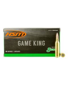 HSM Game King, 243 Winchester, Sierra GameKing Spitzer BT, ammo for sale, hunting ammo, Ammunition Depot