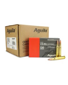Aguila, 270 Win, soft point, ammunition, rifle ammo, hunting, target shooting, Aguila ammo, 270 Winchester, 270 Win ammo, ammo depot, ammunition depot