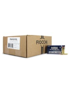 Fiocchi Range Dynamics 5.56 NATO 55 Gr FMJ (Case)