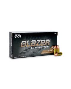 Blazer Brass 9mm 124 Gr FMJ