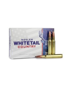 Nosler Whitetail Country 30-06 Springfield 165 Gr Solid Base (Case)