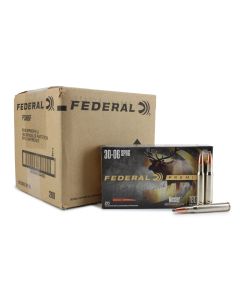 Federal Premium 30-06 Springfield 180 Gr Nosler Partition (Case)